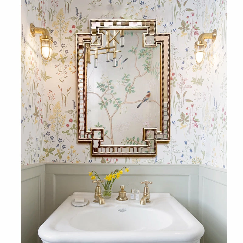 Staunton And Henry Elise Art Deco Frame Wall Mirror Wall Decor