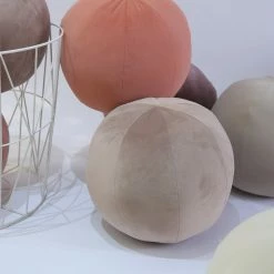 Staunton And Henry Gill Round Ball Pillow