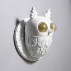 Staunton And Henry Nordic Style Owl Wall Light Lighting