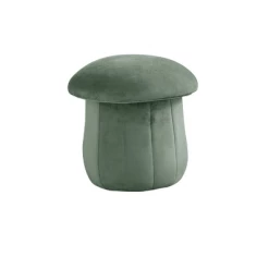 Staunton And Henry Plush Velvet Mushroom Stool Furniture