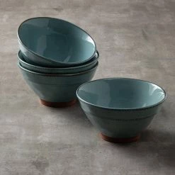 Staunton And Henry Glazed Terracotta Stoneware Serving Bowls
