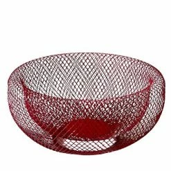 Staunton And Henry Wire Mesh Fruit Bowl
