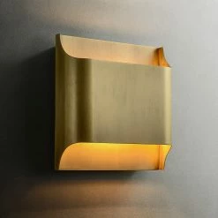 Staunton And Henry Kole Copper Up And Down Wall Sconce Lighting