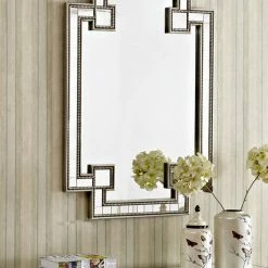 Staunton And Henry Elise Art Deco Frame Wall Mirror Wall Decor