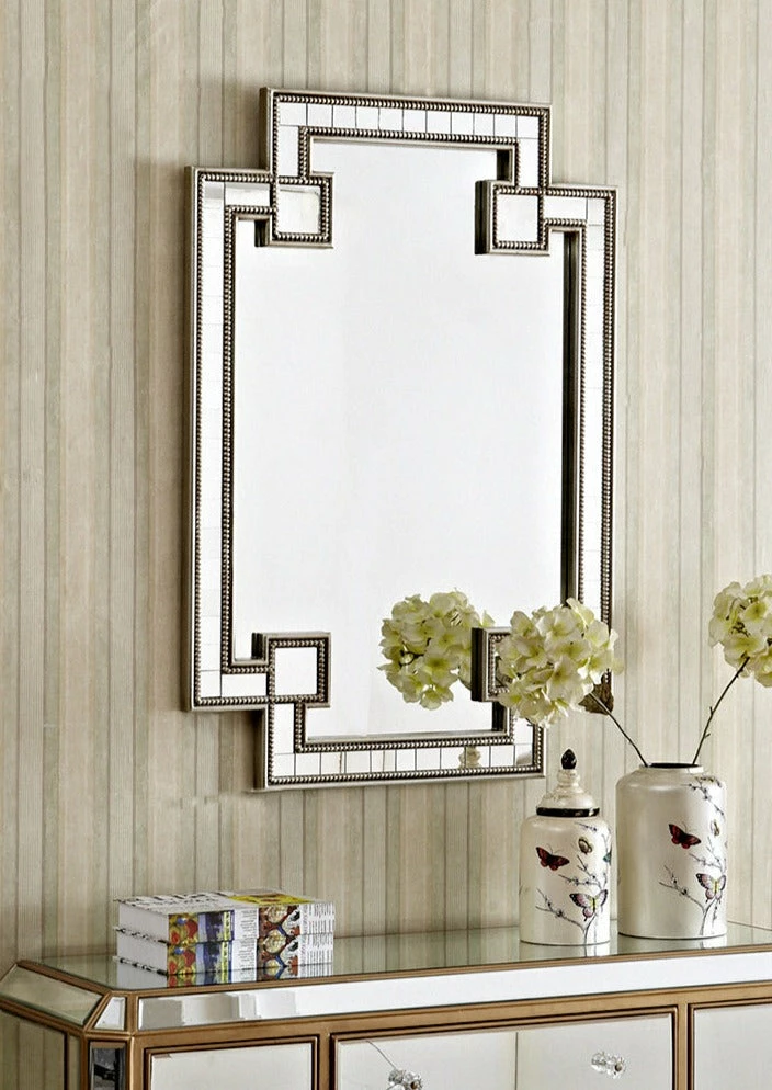 Staunton And Henry Elise Art Deco Frame Wall Mirror Wall Decor