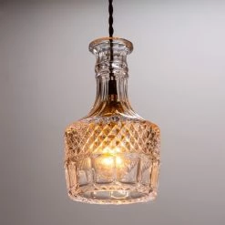 Staunton And Henry Vintage Bottle Pendant Light Lighting