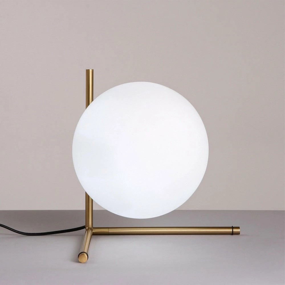 Staunton And Henry Retro Modern Brass Table Lamp Lighting