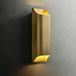 Staunton And Henry Kole Copper Up And Down Wall Sconce Lighting