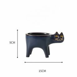 Staunton And Henry Cute Cat Plant Pot Home Accessories
