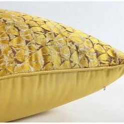 Staunton And Henry Gold And Brown Luxury Cushion Set Home Accessories