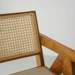 Staunton And Henry Furniture Replica Chandigarh Solid Wood Lounge Chair