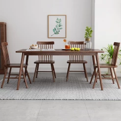 Staunton And Henry Oak Wood Dining Table