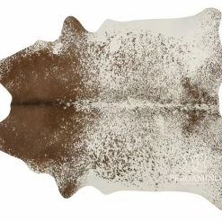 Staunton And Henry Pergamino Brown Speckled Cowhide Rug