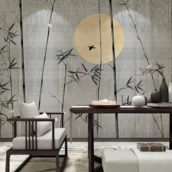 Staunton And Henry Wall Decor Autumn Tree Birds Wall Mural