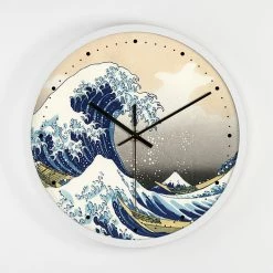 Staunton And Henry Kanagawa Wave Wall Clock
