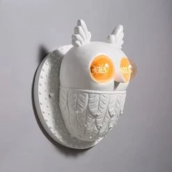Staunton And Henry Nordic Style Owl Wall Light Lighting