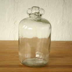 Staunton And Henry Home Accessories Large Vintage Glass Bottle Vase