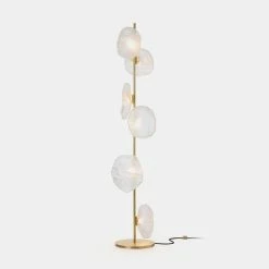 Staunton And Henry Glass Petals Floor Lamp Lighting