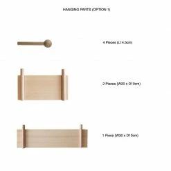 Staunton And Henry Nordic Wood Room Partition