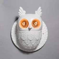 Staunton And Henry Nordic Style Owl Wall Light Lighting