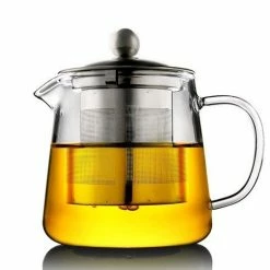 Staunton And Henry Modern Glass Tea Pot