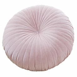 Staunton And Henry Georgian Round Velvet Throw Cushion