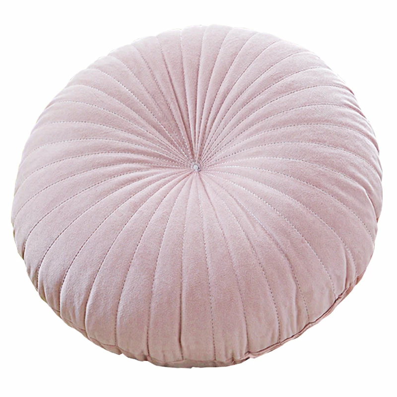Staunton And Henry Georgian Round Velvet Throw Cushion
