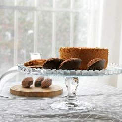 Staunton And Henry Glass Cake Dome And Stand