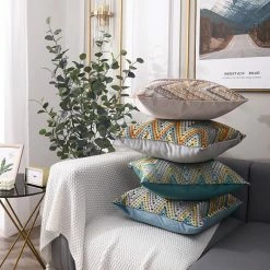 Staunton And Henry Home Accessories Chevron Pattern Throw Cushions