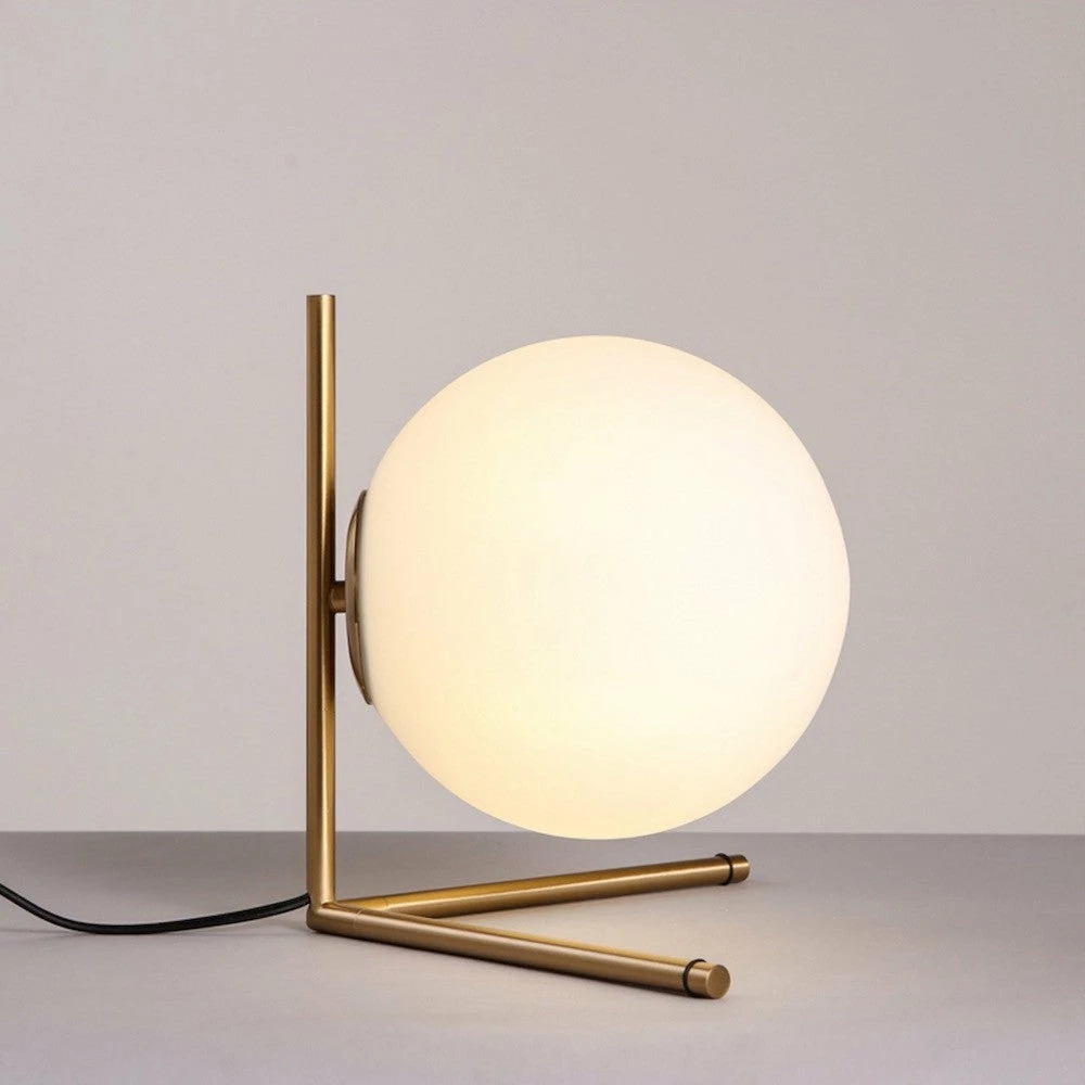 Staunton And Henry Retro Modern Brass Table Lamp Lighting