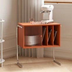 Staunton And Henry Furniture Nico Floating Shelf Side Table Cabinet