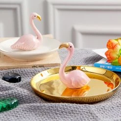 Staunton And Henry Flamingo Jewellery Dish Home Accessories