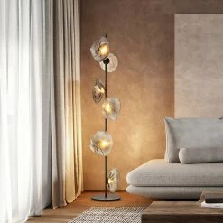Staunton And Henry Glass Petals Floor Lamp Lighting