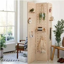 Staunton And Henry Nordic Wood Room Partition