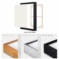 Staunton And Henry Modern Abstract Beige And White Oil Painting