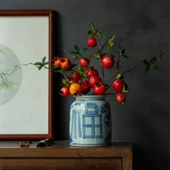 Staunton And Henry Blue And White Modern Asian Vase Home Accessories